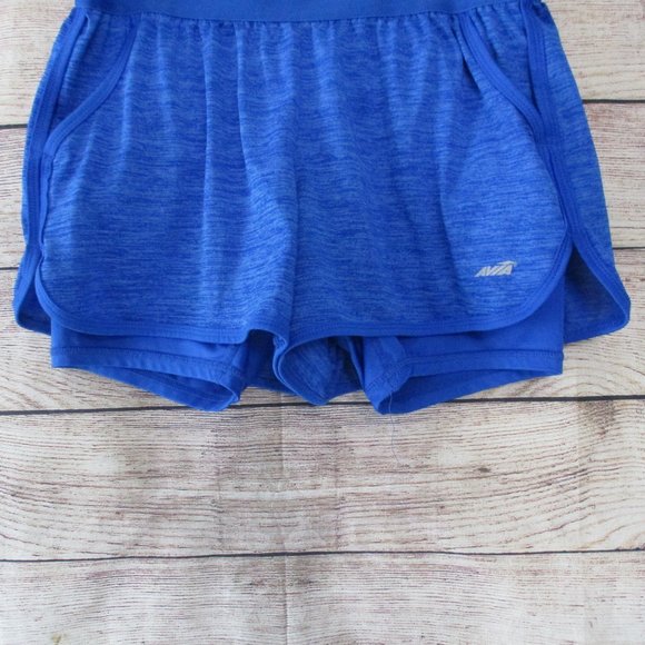 AVIA Blue Athletic Activewear Shorts Small - Picture 8 of 10